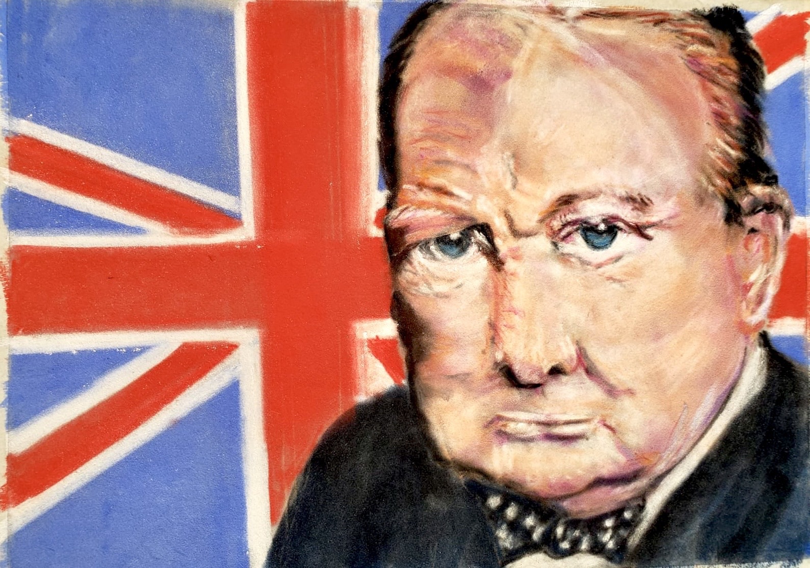 Chris W’s portrait | Chalk Art Group